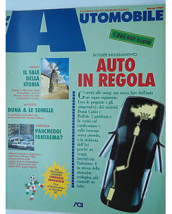 L'Automobile  n.469 mar 1989  Alfa Romeo-Peugeot-Citroen  [SR]