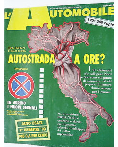 L'Automobile  n.484 lug   1990  Alfa Romeo Spider-Citroen XM-Coupe'  [SR]