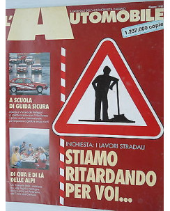 L'Automobile  n.494 giu  1991  Alfa Romeo 164-Mille Miglia   [SR]