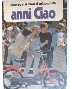 P.80.24  Pubblicita' Advertising Piaggio Ciao ciclomotore 1980 Clipping fumetto