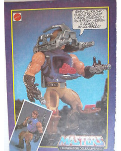 P.80.27 Pubblicita' Advertising Mattel Masters Rio Blast 1980 Clipping fum.