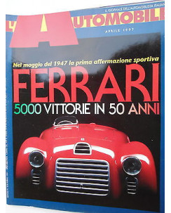 L'Automobile  n.558 apr   1997  Ferrari-G.Proietti-Vectra!.8-Alfa Romeo    [SR]