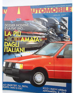 L'Automobile  n.561 lug  1997   Skoda Octaqvia-Renaukt R4-Toledo 1.6-Rover [SR]