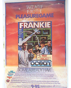 P.80.45 Pubblicita' Advertising Frankie-C64,Spectrum 48K  1980 Clipping Riv.Pc