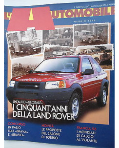 L'Automobile  n.570 mag 1998  Land Rover-Fiat Bravo/Brava-Ford Ka    [SR]