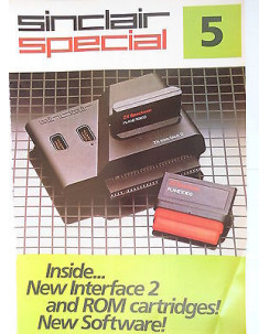 P.80.52 Pubblicita' Advertising Sinclair special-Zx spectrum 1980 Clipping R.Pc
