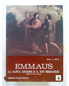 Mons. G. Ricci: Emmaus La Santa Sindone e il Suo Messaggio [SR] A65