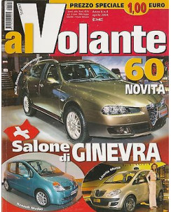 Al Volante n.  4 Anno VI  apr 04 - Salone di Ginevra - Lancia Musa 