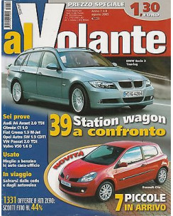 Al Volante n.  8 Anno VII  ago 05 - Station Wagon a confronto - Fiat Croma