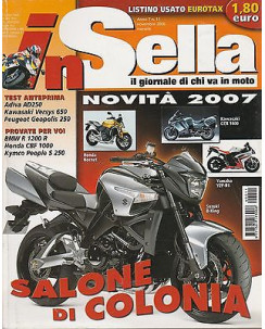 In Sella  n. 11 Anno VII   nov 06 - Salone di Colonia - Honda Hornet - Yamaha R1