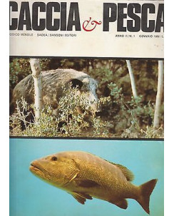 Caccia e Pesca n. 1 Gennaio 1968 - Anno II