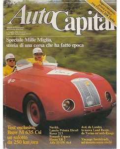 AutoCapital n. 7 Luglio 1984 - Speciale Mille Miglia FF13