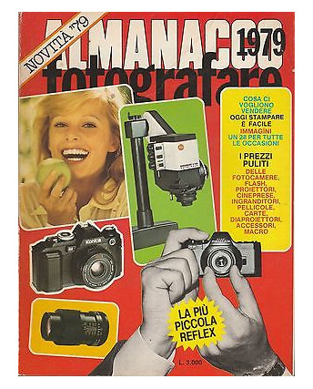 ALMANACCO FOTOGRAFARE 1979 - La piu piccola Reflex