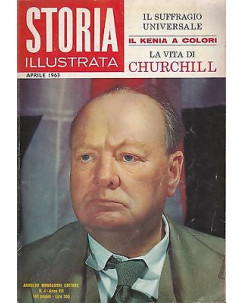 STORIA ILLUSTRATA n. 4 anno VII Aprile 1963 - Churchill - Il Kenia  FF08