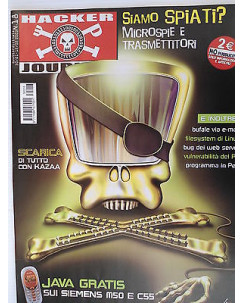 Hacker Journal n. 18 Gen Feb 2003 Ed. 4Ever Kazaa Java Gratis Microspie FF03