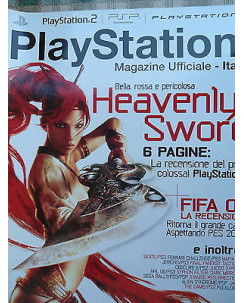 Play Station Magazine n. 66 Ott 2007 Ed. Play Media Heavenly Sword FIFA 08 FF03