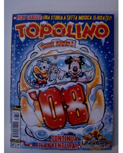 Topolino n.2718 -1 Gennaio 2008- Edizioni Walt Disney