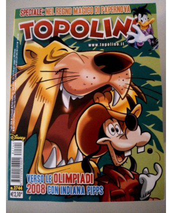 Topolino n.2744 -1 Luglio 2008- Edizioni Walt Disney