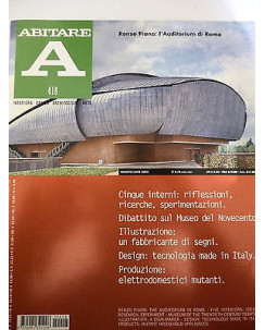ABITARE n.418 giugno 2002: R.Piano a Roma, cinque interni,Design...  A80