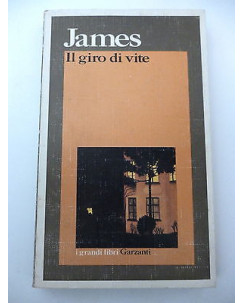 HENRY JAMES: Il giro di vite, VII ed. 1988 GARZANTI A55