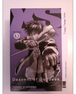 XS Descent of Godless di Song Ji-Hyung -Volume 05- Sconto 50%  Ed. Flashbook