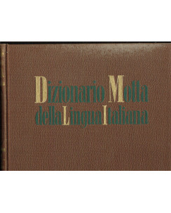 Dizionario Motta lingua Italiana 1/3 + 2 appendici 1967 COMPLETA SS08 