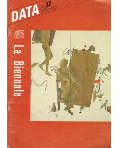 DATA 32 1978 :la biennale - rivista arte ed.Buonaparte  FF10