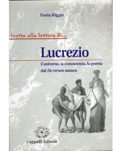 Paola Riggio: Invito alla lettura di Lucrezio Ed. Cappelli FF03