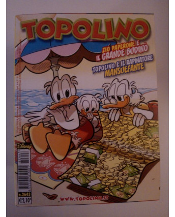 Topolino n.2643 -25 Luglio 2006- Edizioni Walt Disney