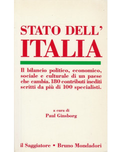 Paul Ginsborg: Stato dell'Italia  ed.Il Saggiatore  A24