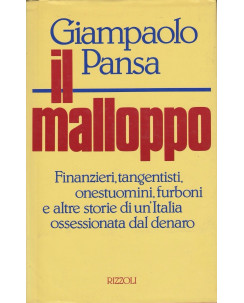 Giampaolo Pansa: Il malloppo   ed.Rizzoli  A61