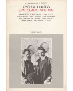 Gyorgy Lukacs: Epistolario 1902-1917  ed.Editori Riuniti  A29