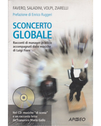 AAVV: Sconcerto Globale  ed. Apogeo con CD  NUOVO -40% A54