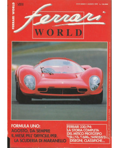 Ferrari World n.59 anno X  ago 1999 - Ferrari 330/P4