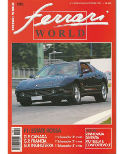 Ferrari World n.52 anno IX  Ago 1998 - F1:estate rossa