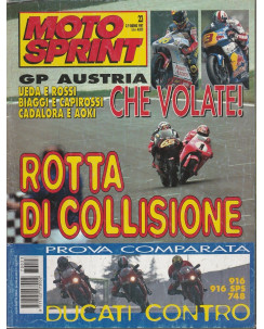 MOTO SPRINT N. 23 Mar 1997 - Ducati - Ueda e Rossi