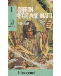 Page-Dever:LIBROGAME serie Oberon 1 Oberon il giovane mago 3 rist 1989 A59 