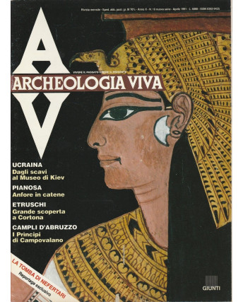 Archeologia Viva n. 18 apr 1991 - Ucraina - Pianosa - Etruschi  ed.Giunti