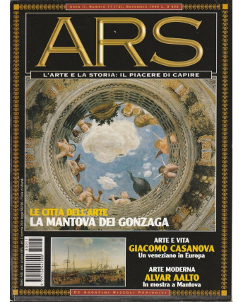 ARS n.12 11/1998:La Mantova dei Gonzaga - Ed. DeAgostini/Rizzoli FF10
