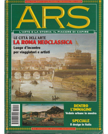ARS n.13 12/1998 -01/1999:La Roma Neoclassica - Ed. DeAgostini/Rizzoli FF10