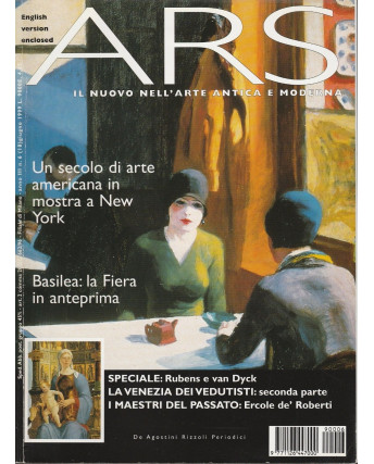 ARS n.18  06/1999:Un secolo di arte americana - Ed. DeAgostini/Rizzoli FF10