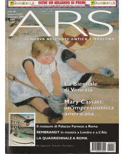 ARS n.21  09/1999:La Biennale di Venezia - Cassatt - Ed. DeAgostini/Rizzoli FF10