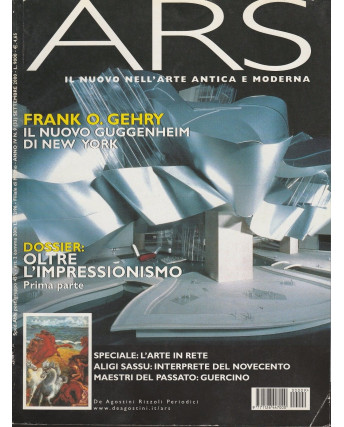 ARS n.33  09/2000:Il nuovo Guggenheim di New York - Ed. DeAgostini/Rizzoli FF10