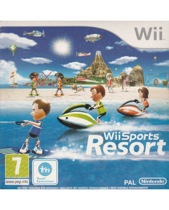 Videogioco per Nintendo Wii: Wii Sport Resort  - 7+