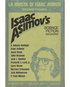 Isaac Asimov : Science Fiction magazine Mag. 1979 ed. Mondadori    A44