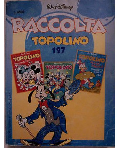 Topolino Raccolta (3 Fumetti) n° 127 -13 Febbraio 1994-  Edizioni Walt Disney