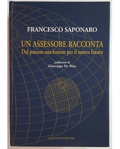 Francesco Saponaro: Un assessore racconta ed. Gangemi  A47