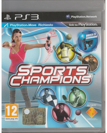 Videogioco per Playstation 3: Sports Champions (playstation move) - 12+