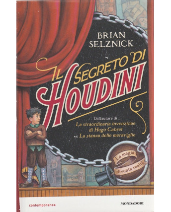 Brian Selznick: Il segreto di Houdini  ed.Mondadori   NUOVO -40%  A46
