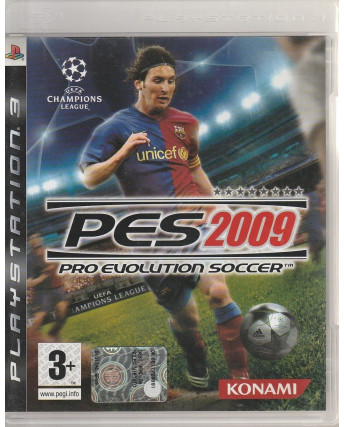Videogioco per Playstation 3: Pes 2009 - 3+